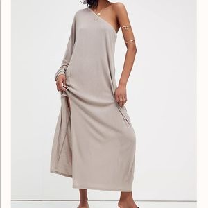 Free People Kara One Shoulder Midi Dress